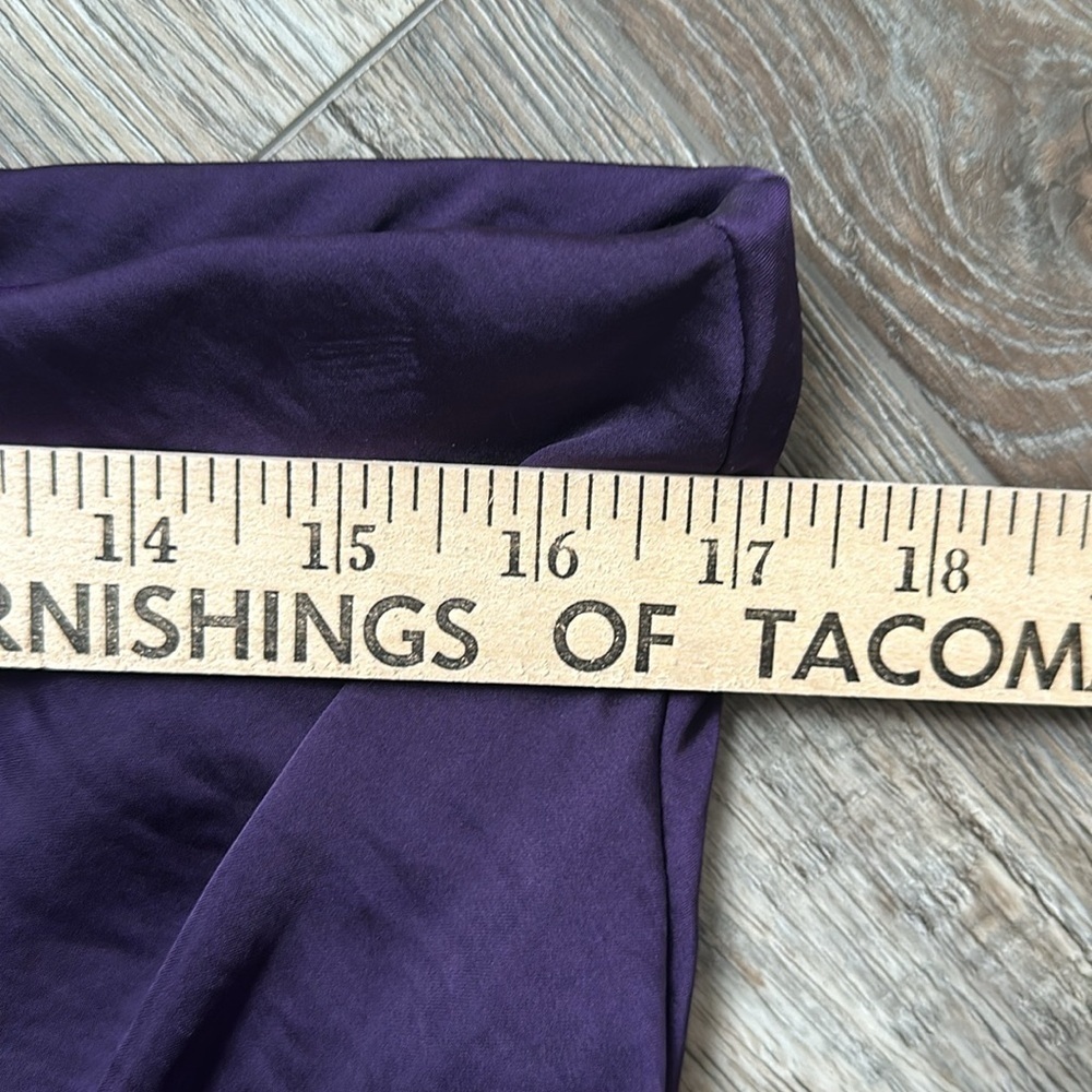 NWT Forgotten Grace skirt purple stretch skirt Nordstroms size XL - Picture 4 of 8